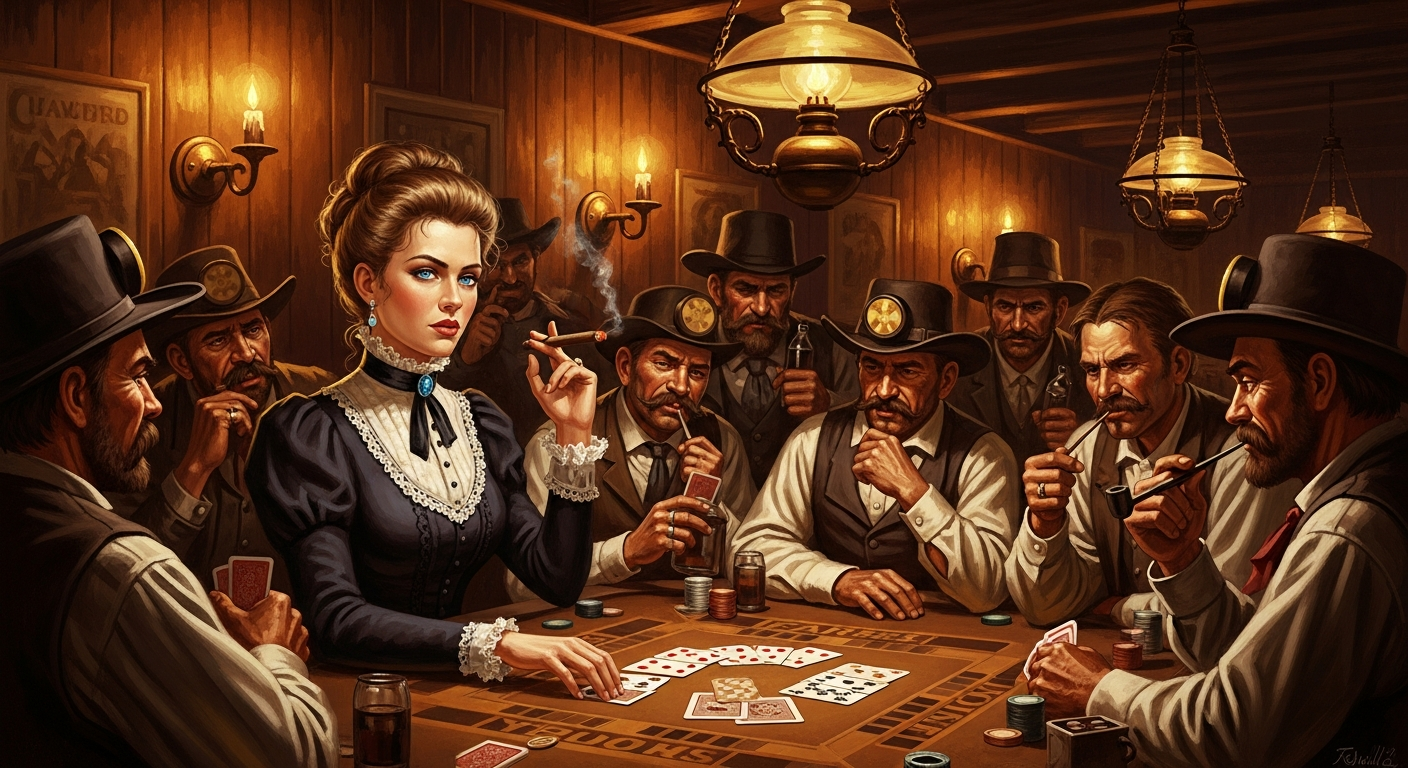 Poker Alice — The English Rose Who Dealt Faro Better Than Any Man Alive